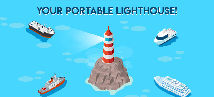 Your portable lighthouse!