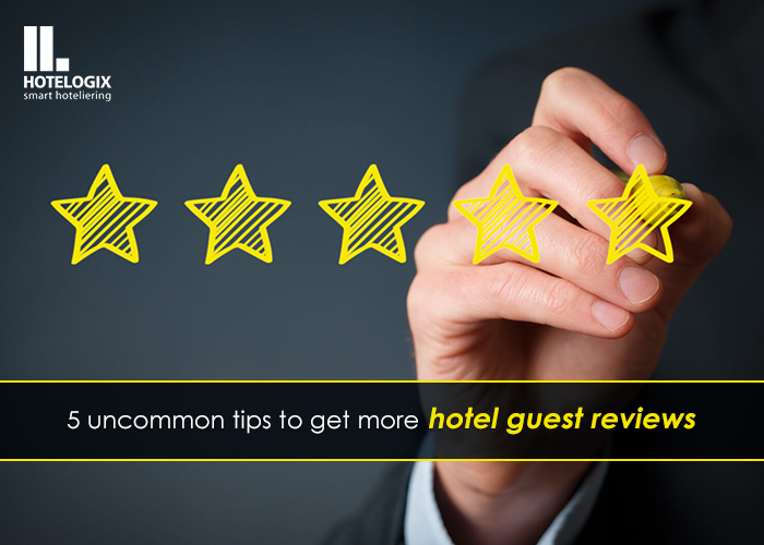 how to encourage online hotel guest reviews